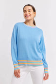Carmella Sweater || Bluebell
