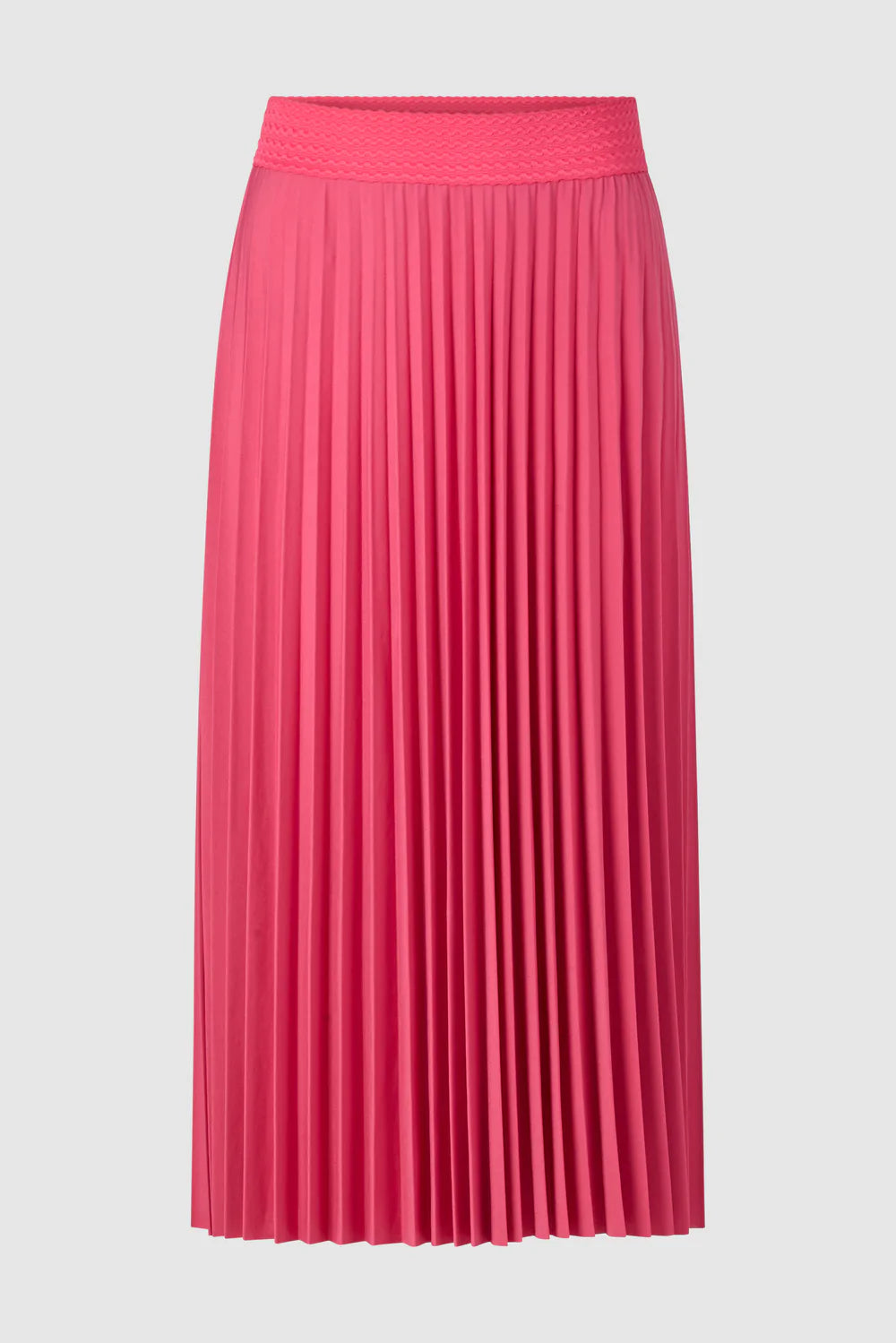 E2207 || Midi Skirt || Raspberry