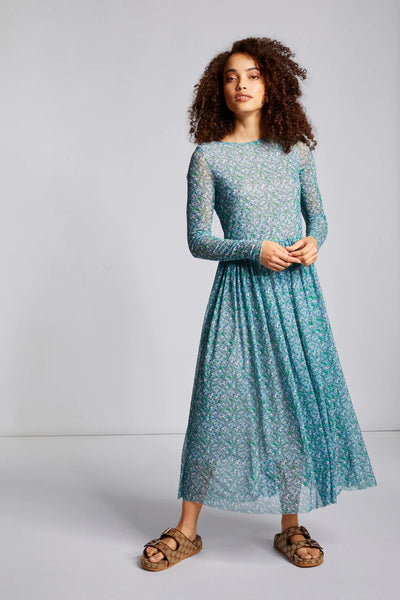 Spring Floral || Mesh Dress