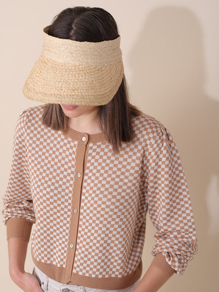 RD141 Retro Cardigan || Camel