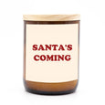 Santa's Coming || Candle
