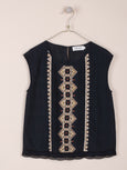 SK530 Santana Embroidered Top