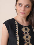 SK530 Santana Embroidered Top