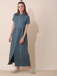 VF418 Pizarra Shirt Dress