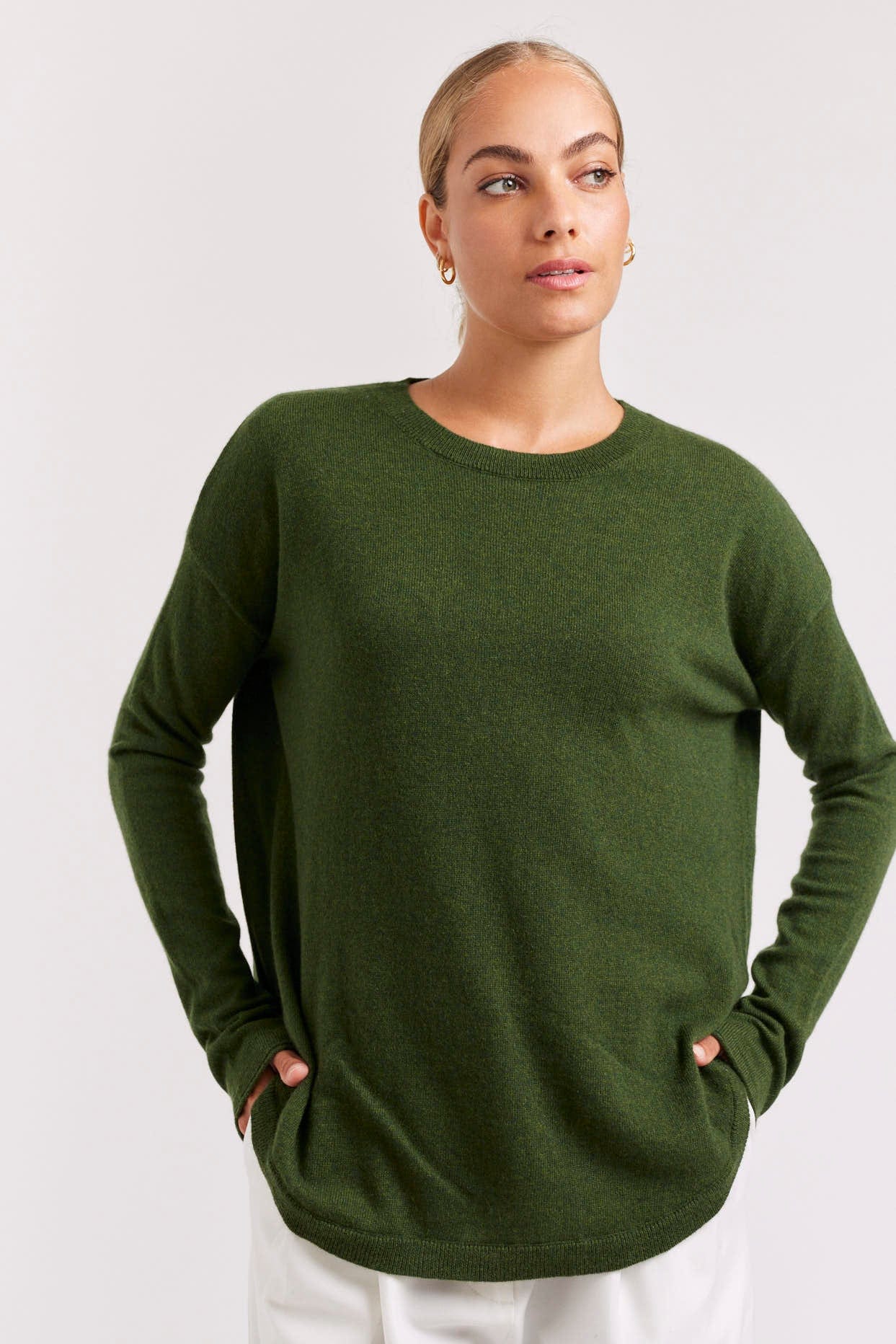 Baby Belle Knit || Military