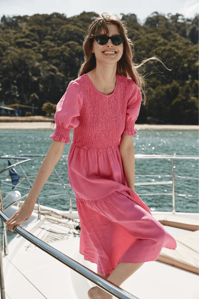 Julietta Dress || Strawberry