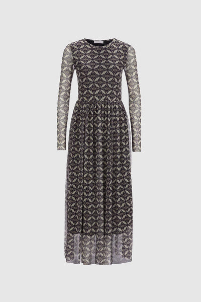 Midnight Mandala || Mesh Dress