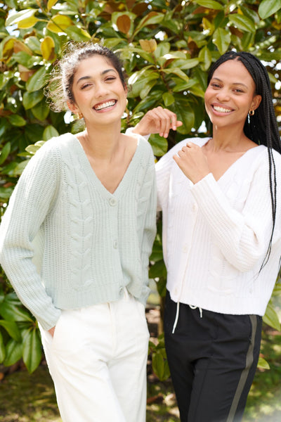 Promenade Cardi || Sage